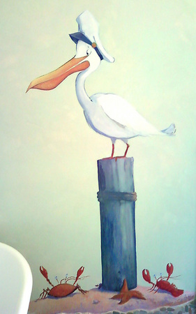 ahoy matey : off the wall : children's murals, landscape murals | Scott Willis Murals | Bay Area | San Francisco | San Jose | Oakland  | Peninsula