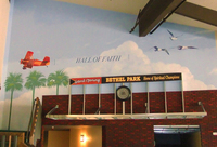 Bethel Church mural, San Jose, 15x26 ft