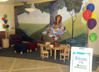 Harker Preschool mural, San Jose, 10x20'