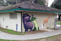 Hide n' Seek Mural, Bramhall Park, City of San Jose