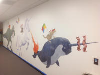 Microsoft office  mural detail