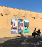 Willow Glen mural Lincoln Avenue