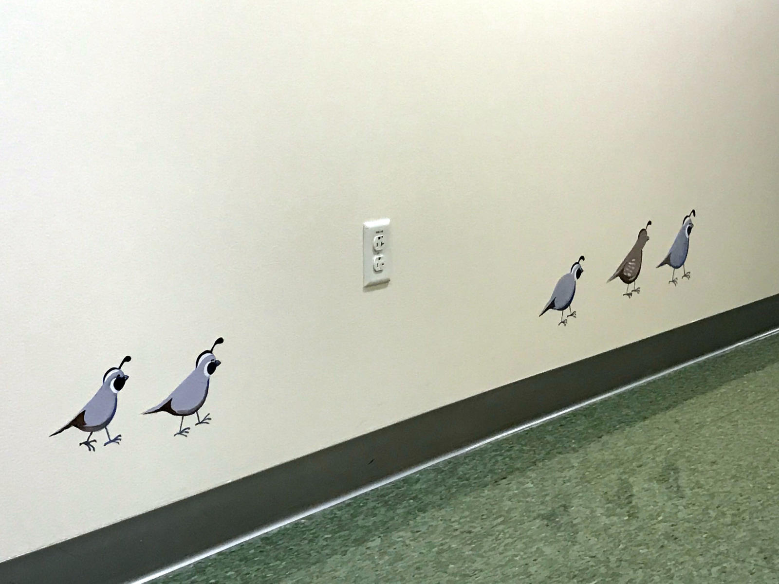 Kaiser Pediatric Oncology, 10 x 2ft : murals : children's murals, landscape murals | Scott Willis Murals | Bay Area | San Francisco | San Jose | Oakland  | Peninsula