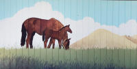 Hollister mural detail