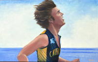 Cal Triathlete, 40x30in